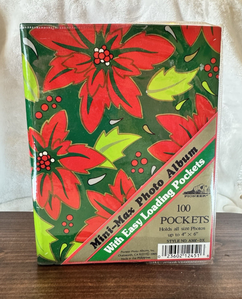 Vintage Pioneer Photo Album Mini-Max Style W/ 1 00 Easy Load Pockets Up To 4x6